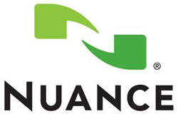 Logo der Firma Nuance, Hersteller der Handy-Sprachsoftware Talks und der Handy-Displayvergrößerung Zooms